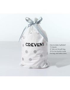 CREVENT Manta de Seguridad para Bebés Oveja 34x34cm 2