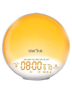 Despertador de Amanecer aw*ke S100 con Luz LED y Radio FM