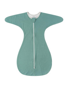 Saco de Sueño ZIGJOY 1.0 Tog Bambú Verde Menta 6-12 Meses