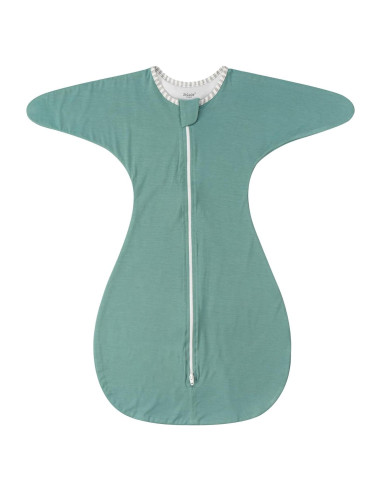 Saco de Sueño ZIGJOY 1.0 Tog Bambú Verde Menta 6-12 Meses