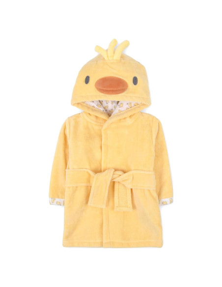 Bata de Baño Unisex Esenciales para Bebés Patito 0-9 Meses