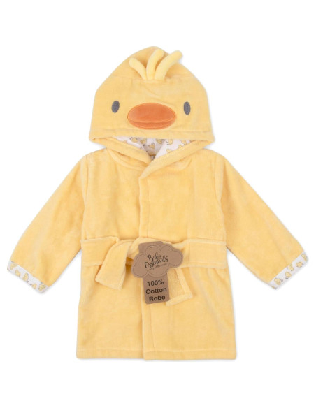 Bata de Baño Unisex Esenciales para Bebés Patito 0-9 Meses
