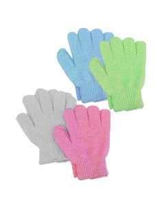 Guantes Exfoliantes Aquasentials - 4 Pares, Textura Suave
