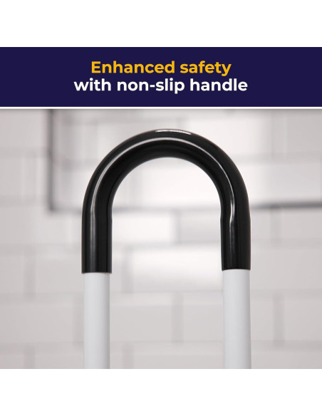 Barra de Agarre Ajustable Drive Medical para Bañera Blanca