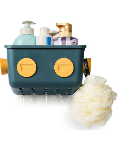 Organizador de Juguetes de Baño Noamus - 6 Cestas Coloridas