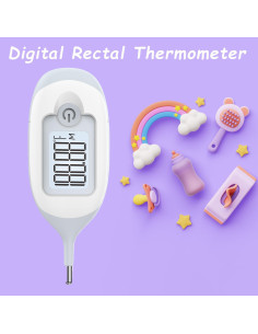 Termómetro Rectal Digital ONE-MI KFT-09 para Bebés - Lectura Rápida 10s 2