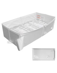 Bañera Plegable para Bebé Amigos de Bella - Gris, 1.1 kg