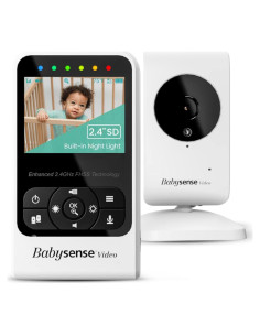 Monitor de Video para Bebés Babysense V24R con Cámara y Audio