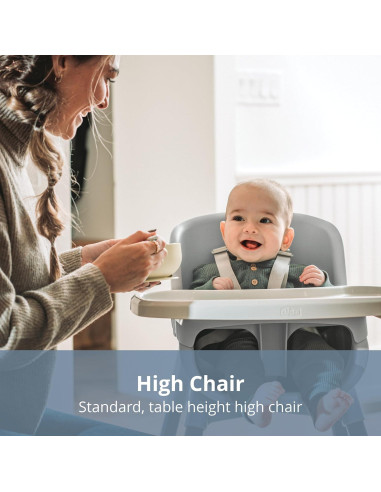 Silla Alta Plegable Chicco Zest 4-en-1 Capri - Multiusos