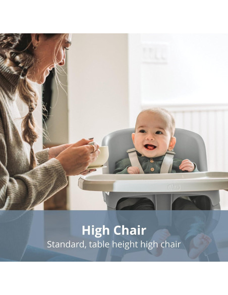 Silla Alta Plegable Chicco Zest 4-en-1 Capri - Multiusos