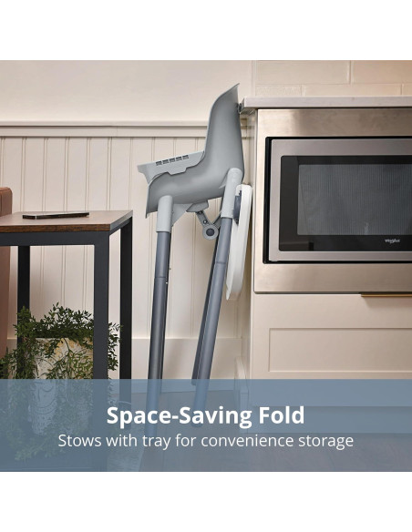 Silla Alta Plegable Chicco Zest 4-en-1 Capri - Multiusos