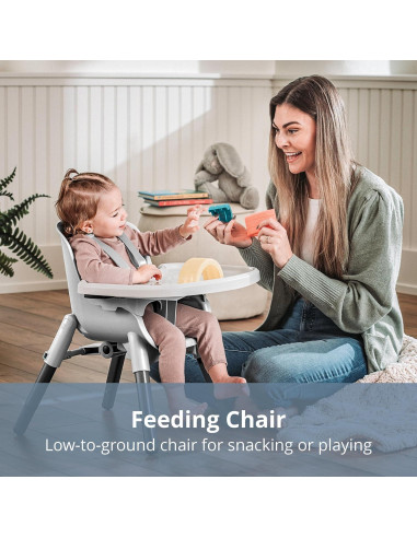 Silla Alta Plegable Chicco Zest 4-en-1 Capri - Multiusos