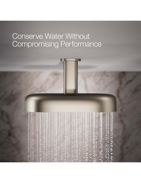 Cabezal de Ducha Kohler 26295-G-BN 35.6 cm Lluvia 1.75 GPM