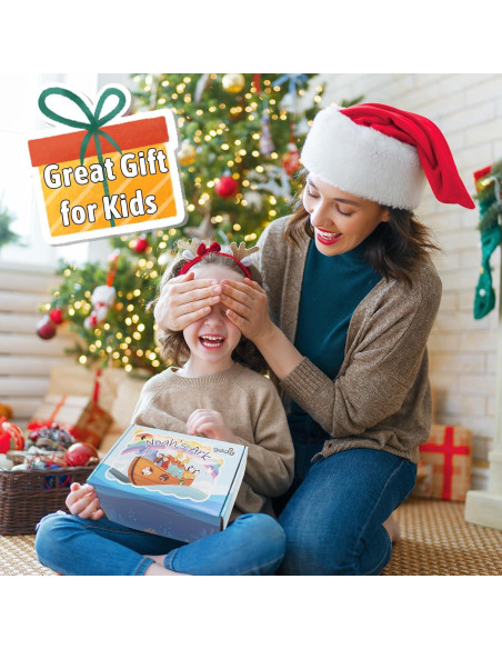 Juguete Arca de Noé de Madera Yelakey Educativo 1-4 Años