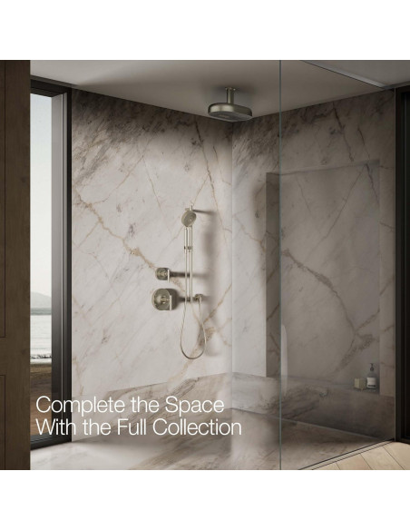 Cabezal de Ducha Kohler 26295-G-BN 35.6 cm Lluvia 1.75 GPM