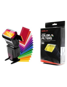 Kit de Filtros de Color Godox CF-07 para Speedlite