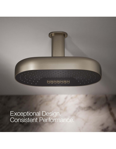 Cabezal de Ducha Kohler 26295-G-BN 35.6 cm Lluvia 1.75 GPM