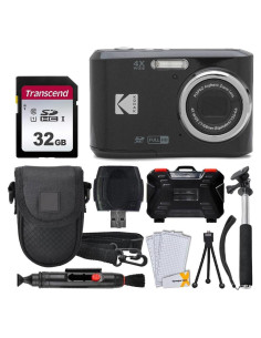 Cámara Digital Kodak PIXPRO FZ45 16MP Zoom 4x Full HD + Accesorios
