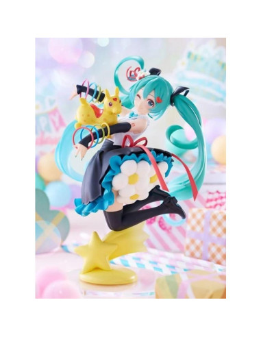 Figura Hatsune Miku x Rody AMP+ Taito 10.2x17.8x15.2 cm