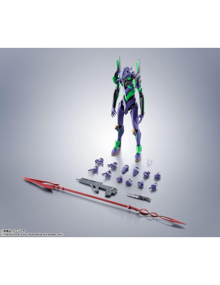 Figura de acción Evangelion Test Type-01 18 cm Bandai Tamashii