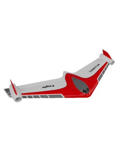 Avión RC XFly Eagle Twin 40mm EDF Ala Voladora Rojo