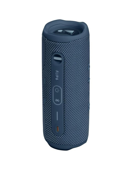 Altavoz Portátil JBL Flip 6 Impermeable + Funda Carbono Azul