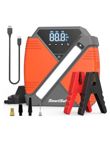 Arrancador de coche portátil SmartSafe SJS33 4000A 24000mAh