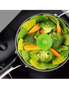 Canasta de Vapor Plegable Kuuleyn para Olla Instantánea 320g 2