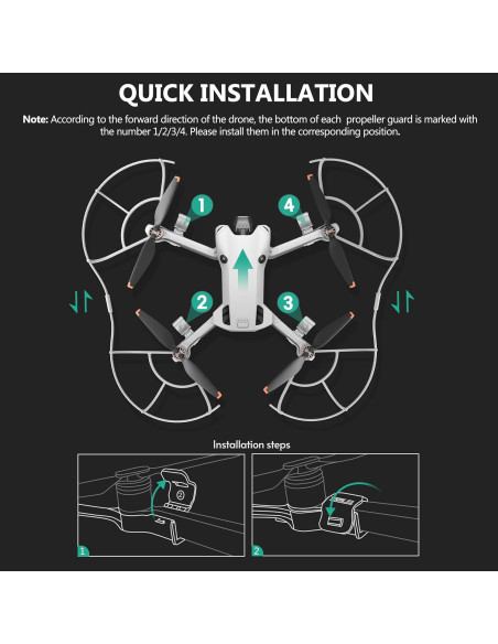 Protector de Hélices STARTRC para Dron DJI Mini 4 Pro