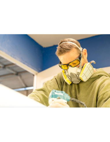 Gafas de Seguridad BOMBER Z87+ con Lente Amarillo Unisex