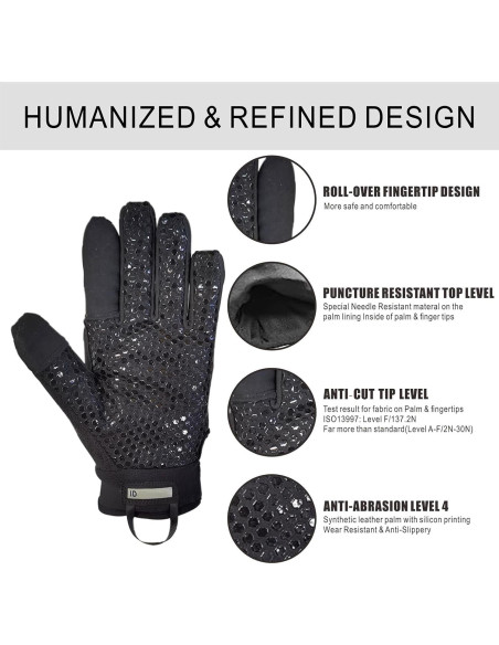 Guantes Resistentes a Agujas y Cortes ANSI A9 - M