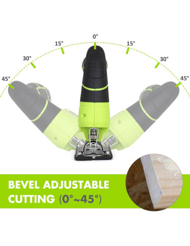 Sierra de Calar Inalámbrica FASTPRO 12V con 10 Cuchillas