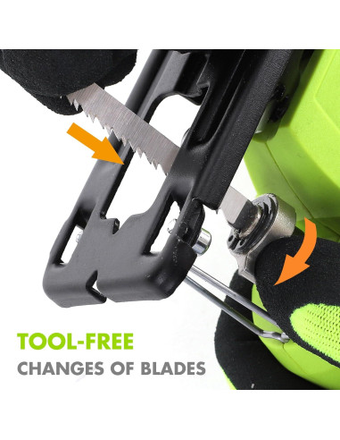 Sierra de Calar Inalámbrica FASTPRO 12V con 10 Cuchillas