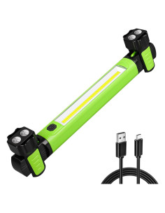 Luz de Trabajo LED Ropelux 2500LM Recargable Magnética Verde