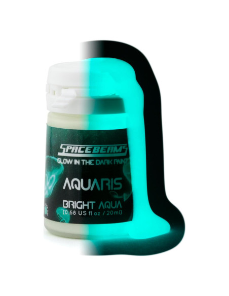 Pintura Acrílica SpaceBeams Aquaris 20 ml Brillo Aqua Brillante