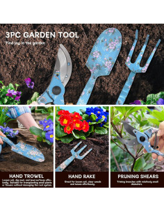 Juego de Herramientas de Jardín 3 Piezas Evertools - Aluminio Ergonómico 2