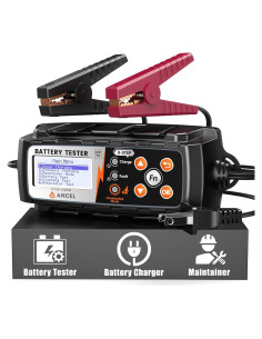 Cargador de Batería ANCEL BT521 3-en-1 12V con Pantalla LCD