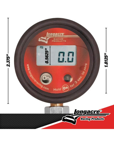Medidor de Presión de Neumáticos Digital Longacre 53036