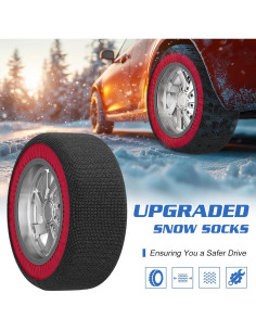 Calcetines de Nieve DoCred XL - Tracción para Neumáticos 2