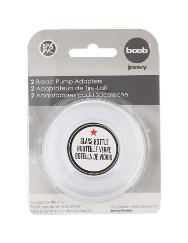 Adaptadores de extractor de leche Joovy Boob - 2 unidades