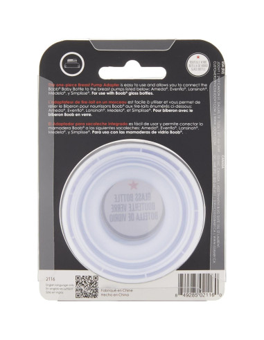 Adaptadores de extractor de leche Joovy Boob - 2 unidades