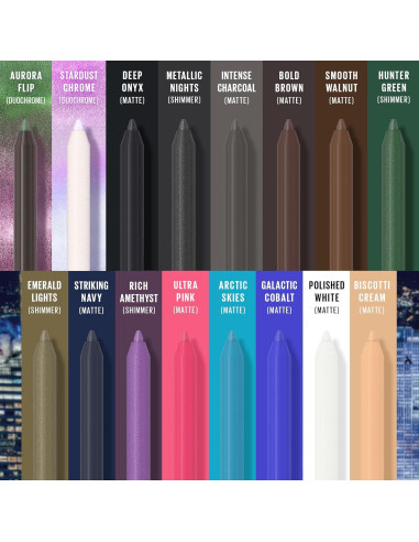 Eyeliner Afilarable Maybelline TattooStudio 2 Piezas Onice y Blanco