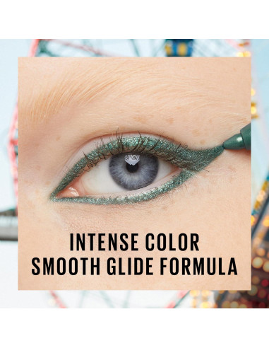 Eyeliner Afilarable Maybelline TattooStudio 2 Piezas Onice y Blanco