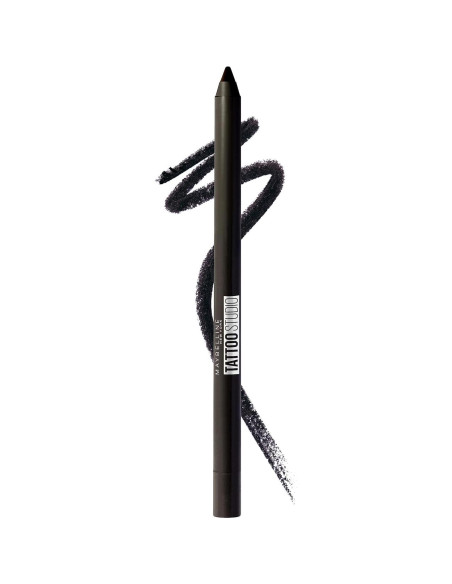 Eyeliner Afilarable Maybelline TattooStudio 2 Piezas Onice y Blanco