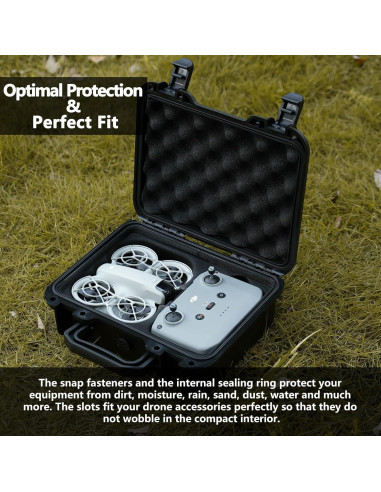Estuche Duro Impermeable Dronside para Drone DJI Neo y Accesorios