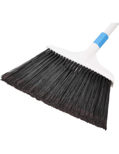 Escoba de Uso Pesado Amazon Basics Azul y Blanco 0.85 kg 2