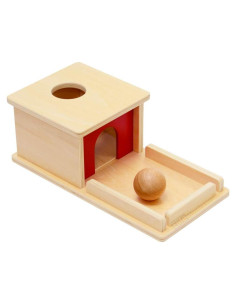 Caja de Permanencia de Objetos Elite Montessori con Bandeja