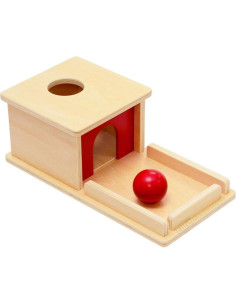 Caja de Permanencia de Objetos Elite Montessori con Bandeja 2