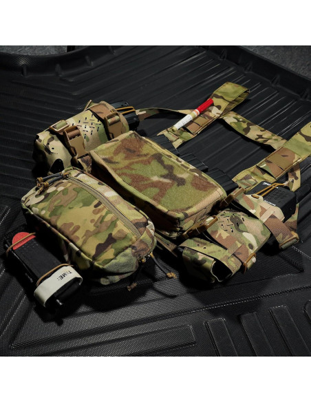 Portacargadores Táctico Tactical Cronex VA-TC64326 con Pouch