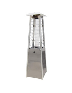 Calentador de Patio Cuadrado SUNHEAT PHSQSS-TT - Acero Inoxidable